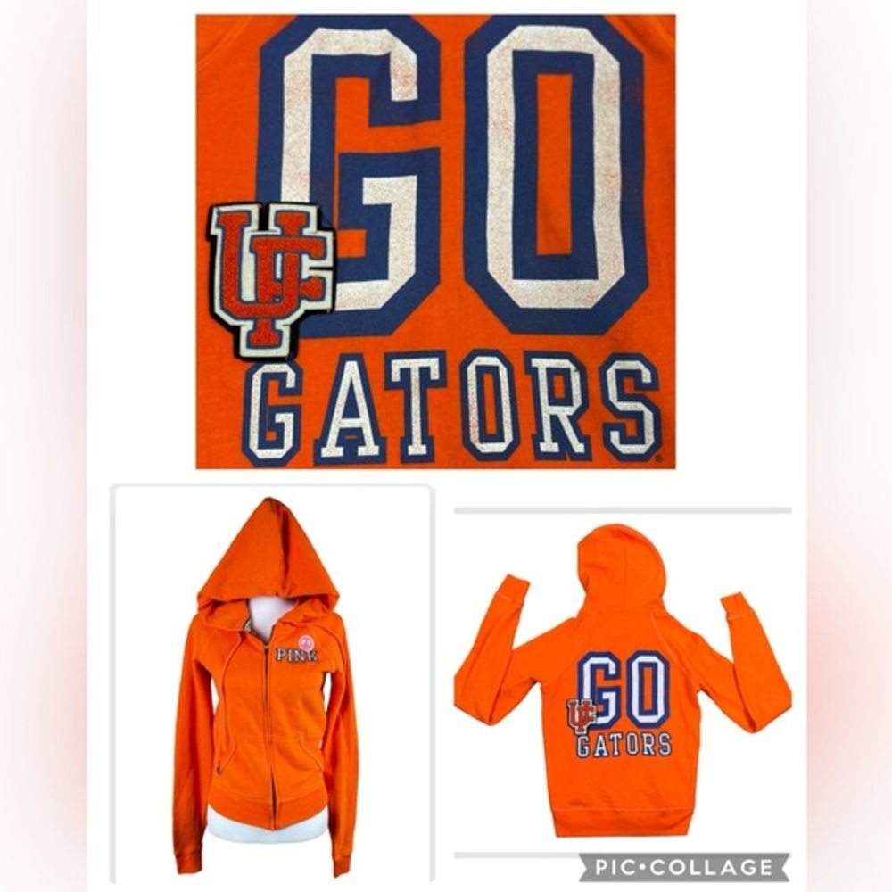 PiNK Victoria’s Secret OG University of Florida Collegiate Zip Up Hoodie Jacket